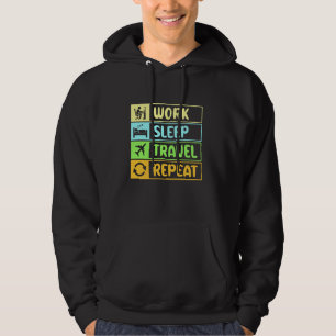 Weltreiseferienprogramm Lover Airplane F Hoodie