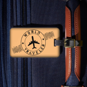 Weltreisende Gepäckanhänger