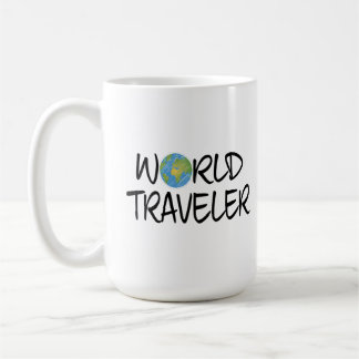 Weltreisende Kaffeetasse