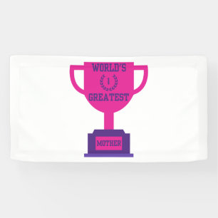 Weltrekord an Muttertag 1,6x3 Vinyl Banner