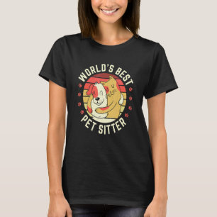 Weltrekord für die besten Pet Sitter Pelze Kinder  T-Shirt