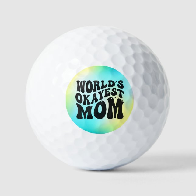 Welt's beste Mama Muttertag Design-51723 Golfball (Vorderseite)