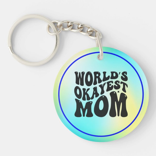 Welt's beste Mama Muttertag Design-51723 Schlüsselanhänger (Vorderseite)