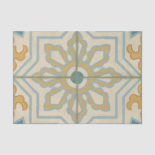 Welts-dekoratives Fliesen-Muster Seidenpapier