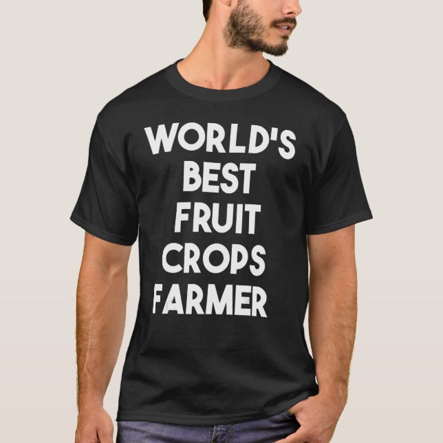 Welts Erstaunlichster Obstbauer 1 T-Shirt (Vorderseite)