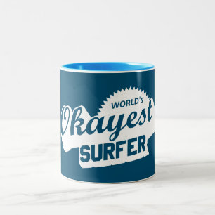 Welts Okayester Surfer Zweifarbige Tasse