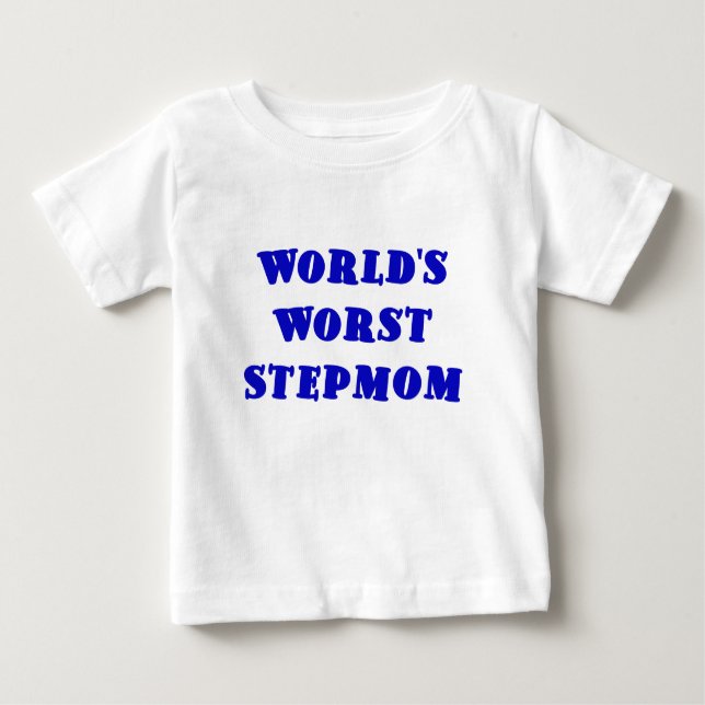 Weltschlechteste Stiefmutter Baby T-shirt (Vorderseite)
