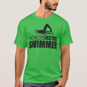 WELTSCHNELLSTE SCHWIMMERSCHWIMMBAD Shirt Sportgesc