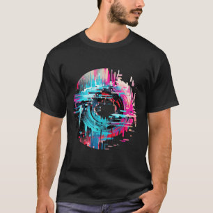 Weltstadtzirkel Optimistischer Spaß Abstrakt T-Shirt