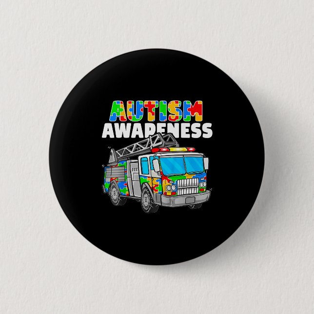 Welttag der Autismusaufklärung 2. April Autismus s Button (Vorderseite)