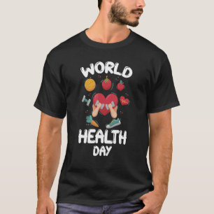 Welttag der Gesundheit Weltgesundheitsorganisation T-Shirt