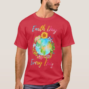 Welttag der Liebe 2022 Planet-Umwelt-Flo T-Shirt