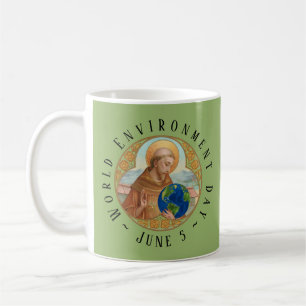 Welttag der Umwelt & St. Franz von Assisi Kaffeetasse