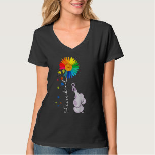 Welttag des Autismus Elefant-Puzzleteile T-Shirt
