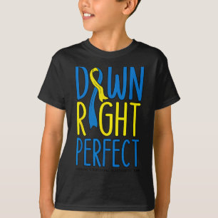 Welttag des Down-Syndroms Down Right Perfect T21 M T-Shirt