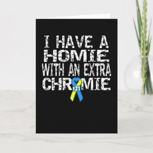 Welttag des Down-Syndroms Karte