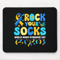 Welttag des Down-Syndroms Rock-Socken Bewusstsein