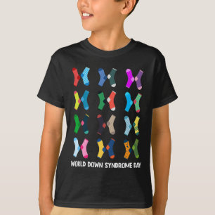 Welttag des Down-Syndroms Socken Wdsd T-Shirt