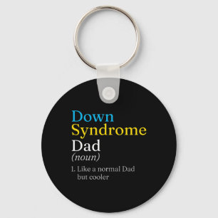Welttag des Down-Syndroms, um gegen Krebsideen Dow Schlüsselanhänger