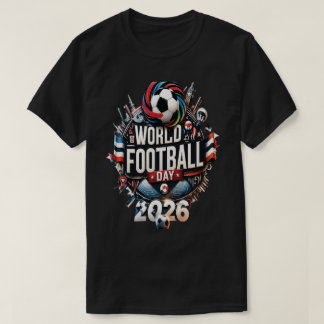 Welttag des Fußballs 2026 T-Shirt