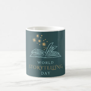 Welttag des Geschichtenerzählens Kaffeetasse