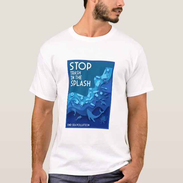 Welttag des Ozeans T-Shirt (Vorderseite)
