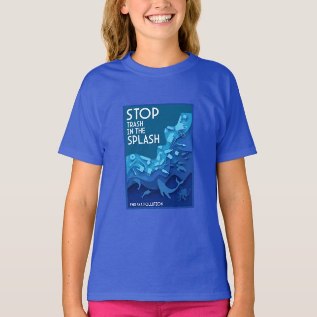 Welttag des Ozeans T-Shirt (Vorderseite)