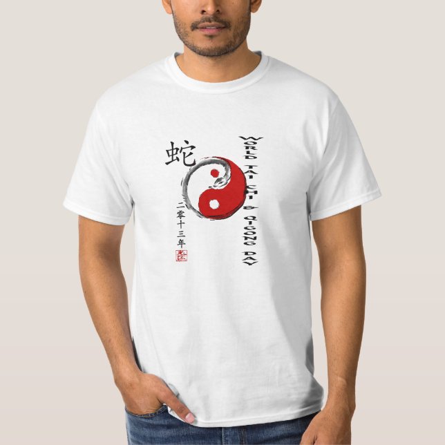 Welttai-Chi u. Qigong Tag 2013 T-Shirt (Vorderseite)