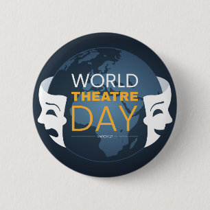 Welttheatertag Button