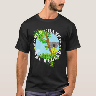 Welttitel Baum-Umarmer Koala-Bär T-Shirt