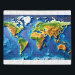 Welttopographische Karte Puzle Puzzle<br><div class="desc">- Weltopografische Karte Puzle - Weltkarte Magnatile Puzzle - Geografie für Kinder - Unterrichtsstunden für den Schulunterricht - schnelles digitales Herunterladen - Perfekte Wall Art Decoration für Zuhause,  Schule und Büro</div>