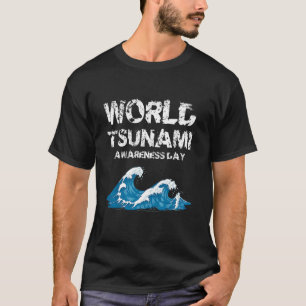 Welttsunami-Bewusstseinstag Vereinte Nationen T-Shirt