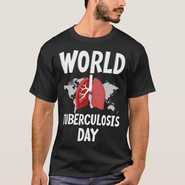 Welttuberkulosetag T-Shirt (Vorderseite)