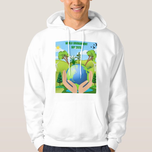 Weltumwelttag 2025 hoodie (Vorderseite)