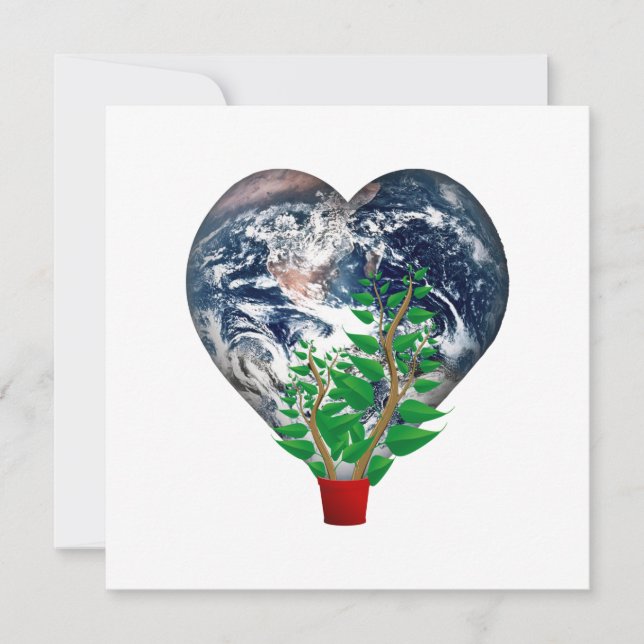 Weltumwelttag Einladung (Vorderseite)