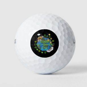 Weltumwelttag Golfball