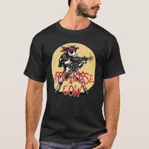 WELTUNTERGANGSKUH - kriegerische Kuh und Parodie T-Shirt