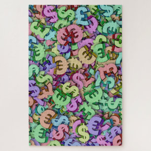 Weltwährungsrätsel Puzzle