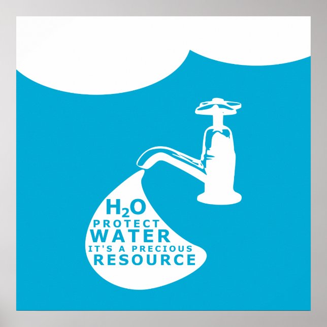 Weltwassertag Poster (Vorne)