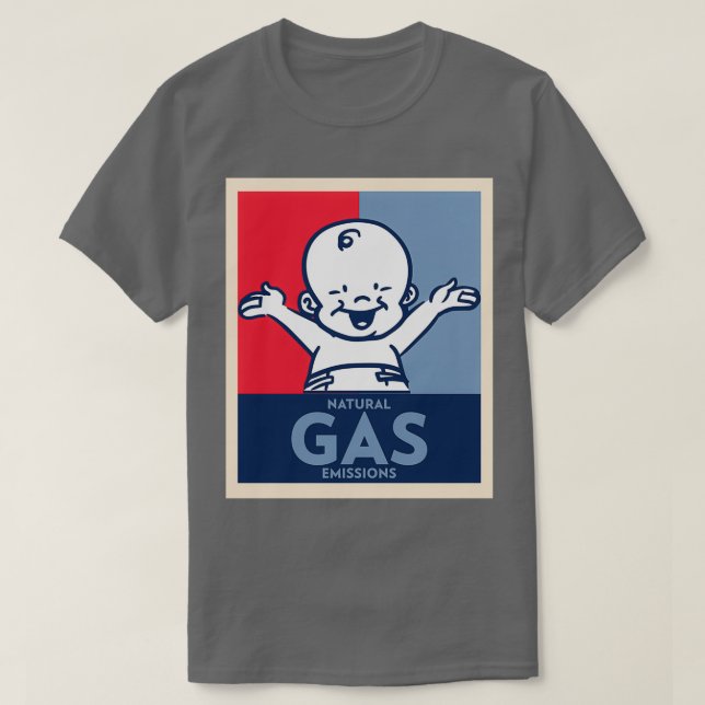 Weltweit27er größte Erdgasquelle 21 T-Shirt (Design vorne)