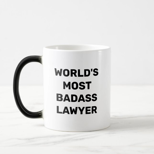 Weltweit beste Anwältin Kaffeetasse (Links)