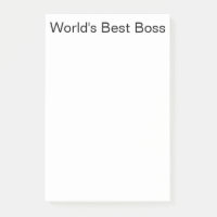 WELTWEIT BESTE BOSS-POST-NOTES