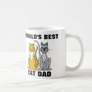 WELTWEIT BESTE CAT-VATER-Kaffeebecher Kaffeetasse