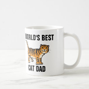 WELTWEIT BESTE CAT-VATER-Kaffeebeutel Tasse
