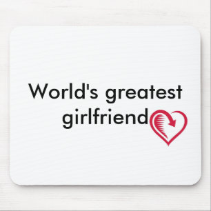 Weltweit beste Freundin Mauspad