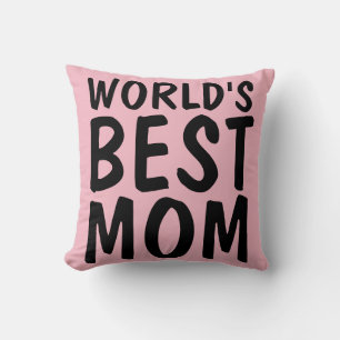 WELTWEIT BESTE MAMA PINK PILLOWS KISSEN