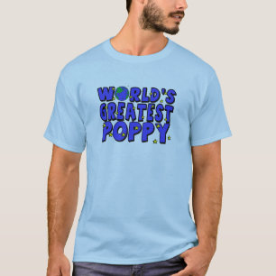 Weltweit beste Mohnblume T-Shirt