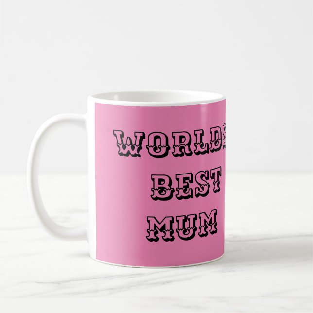 WELTWEIT BESTE MUM-TASSE KAFFEETASSE (Links)