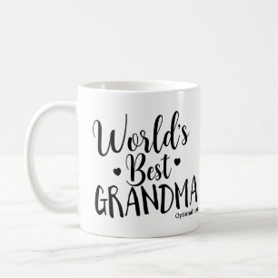 WELTWEIT BESTE OMA Personalisierter Benutzername Tasse