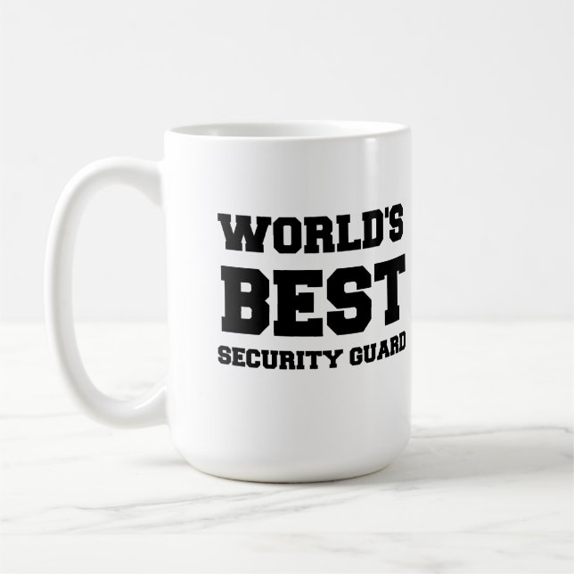 WELTWEIT BESTE SICHERHEITSGARTE KAFFEETASSE (Links)